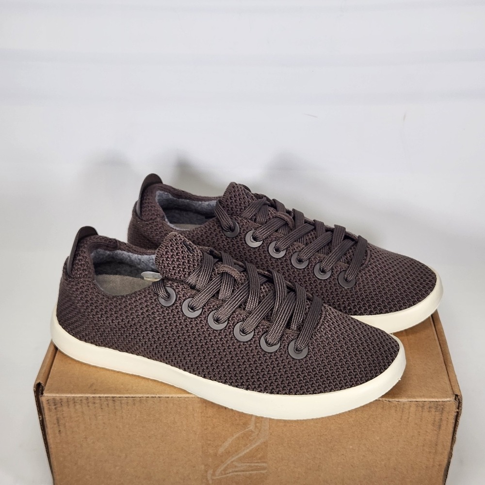 Allbirds Tree Piper Rustic Brown Stony Cream Womens Sneakers A11308W070 Size 7 - Picture 2 of 7